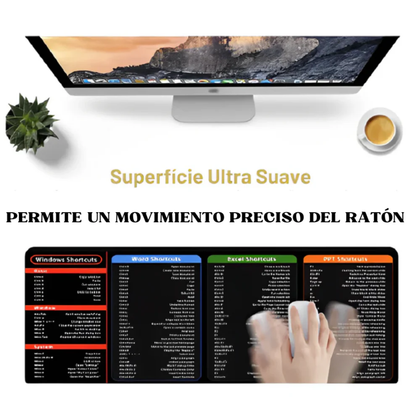 Alfombrilla de ratón con atajos de Office 365 Pro